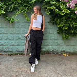 Vintage baggy sports pants